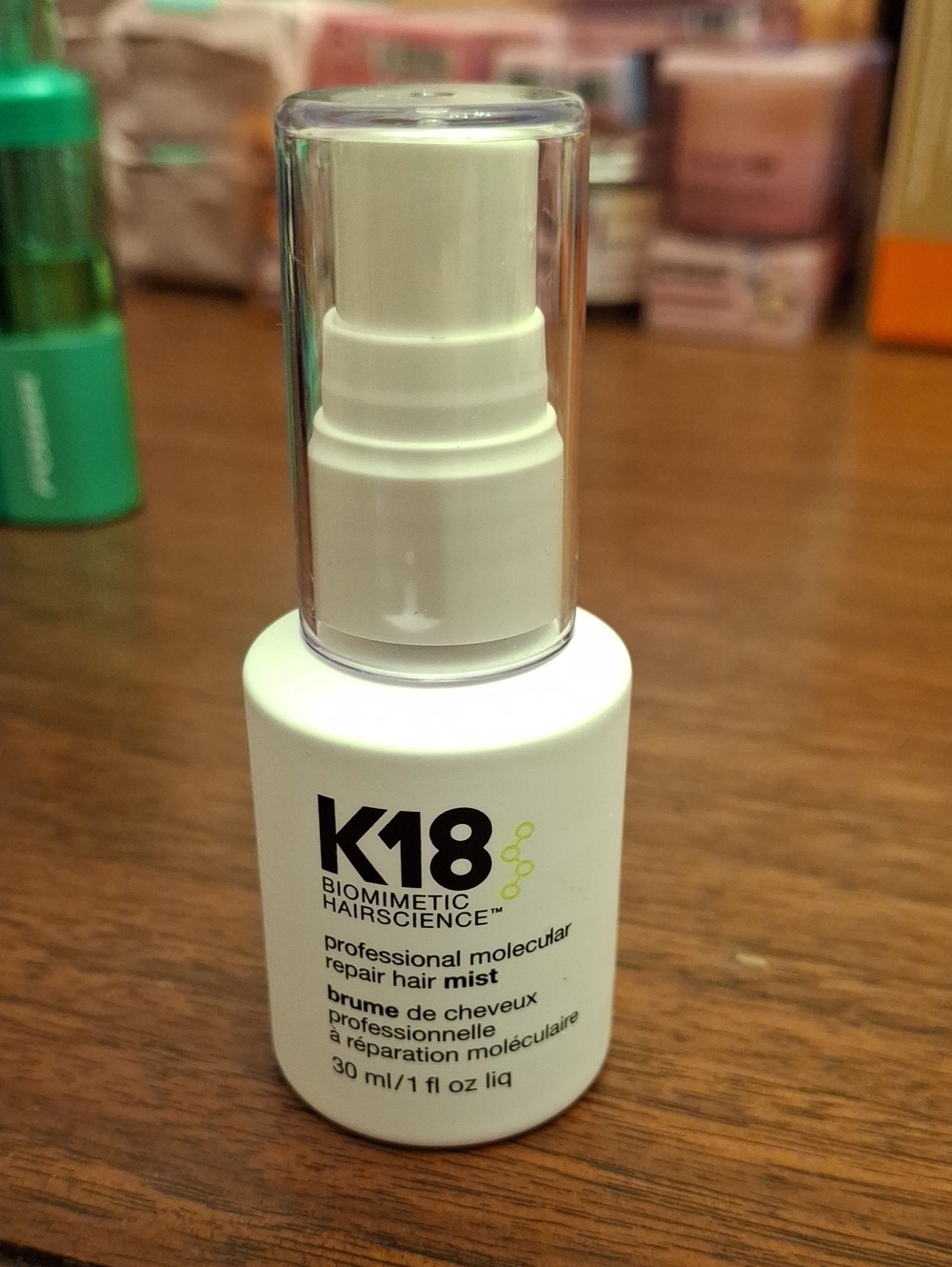 K18 Biomimetic Hairscience Professional Molecular Repair Hair Mist 30ml New